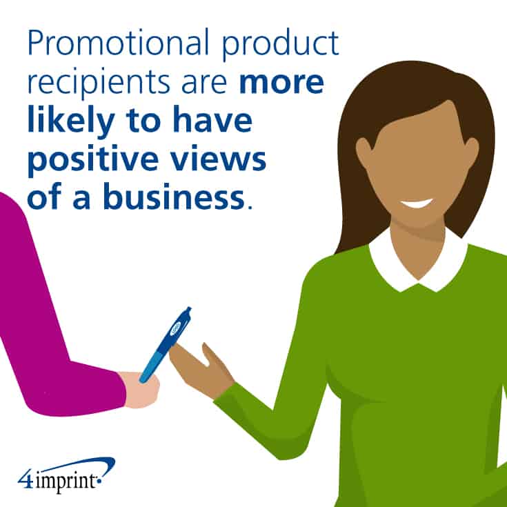 Promotional products leave a lasting impression.