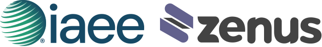 IAEE and Zenus AI logos