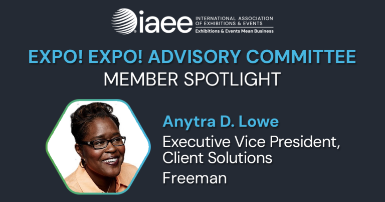 Expo! Expo! Advisory Committee Spotlight on Anytra Lowe